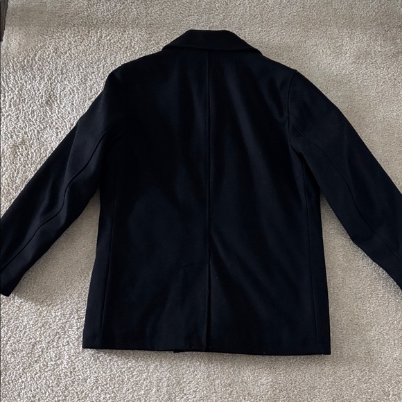 London Fog Men's Black Peacoat - Picture 2 of 8